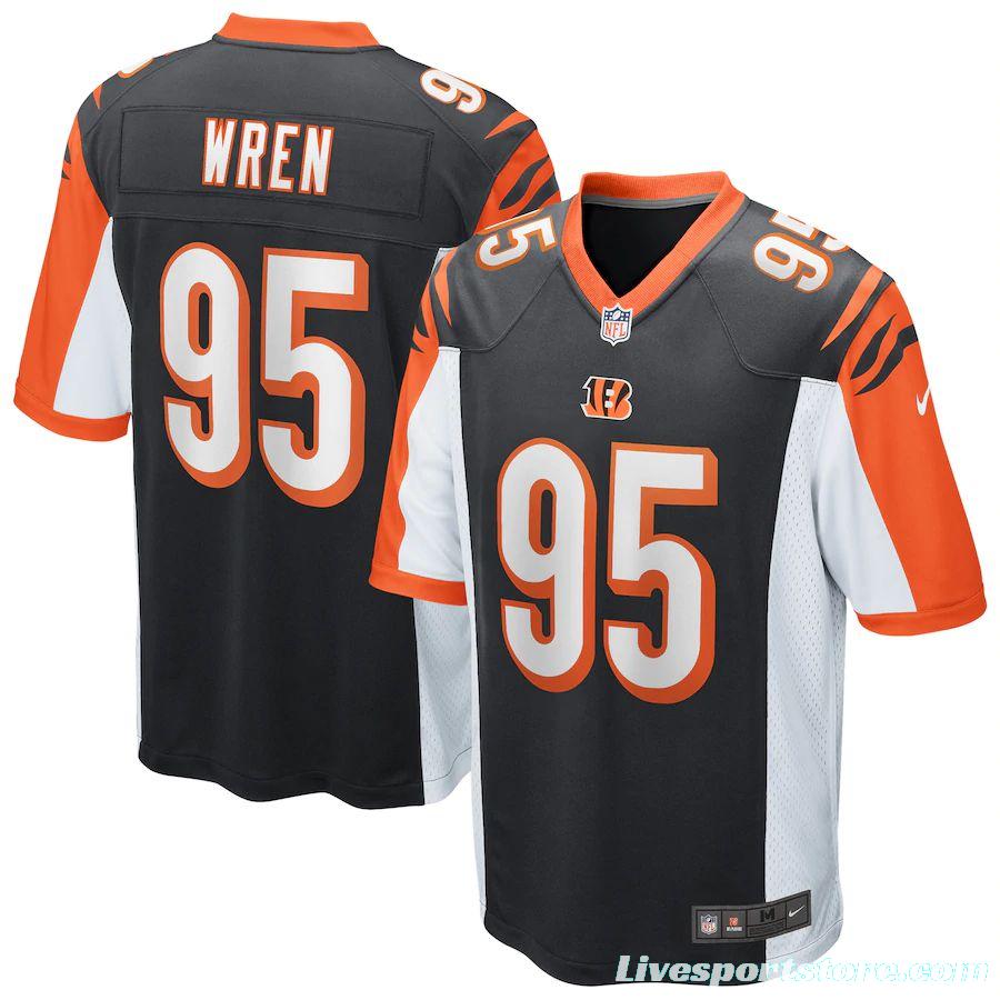 Men's Renell Wren Black Player Limited Team Jersey