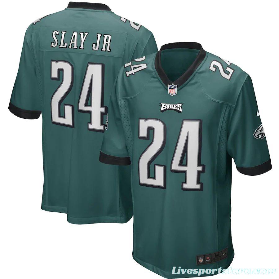 Men's Darius Slay Jr. Midnight Green Player Limited Team Jersey