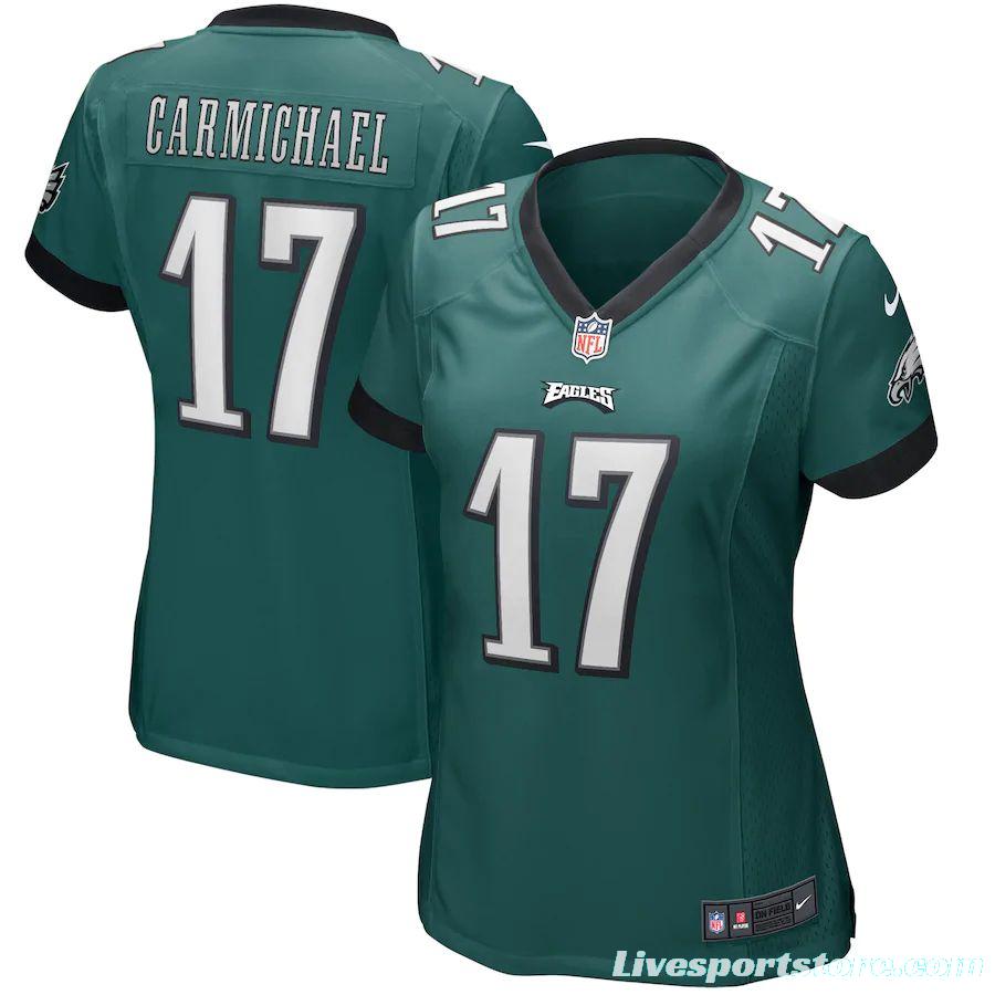 Women's Harold Carmichael Midnight Green Retired Player Limited Team Jersey