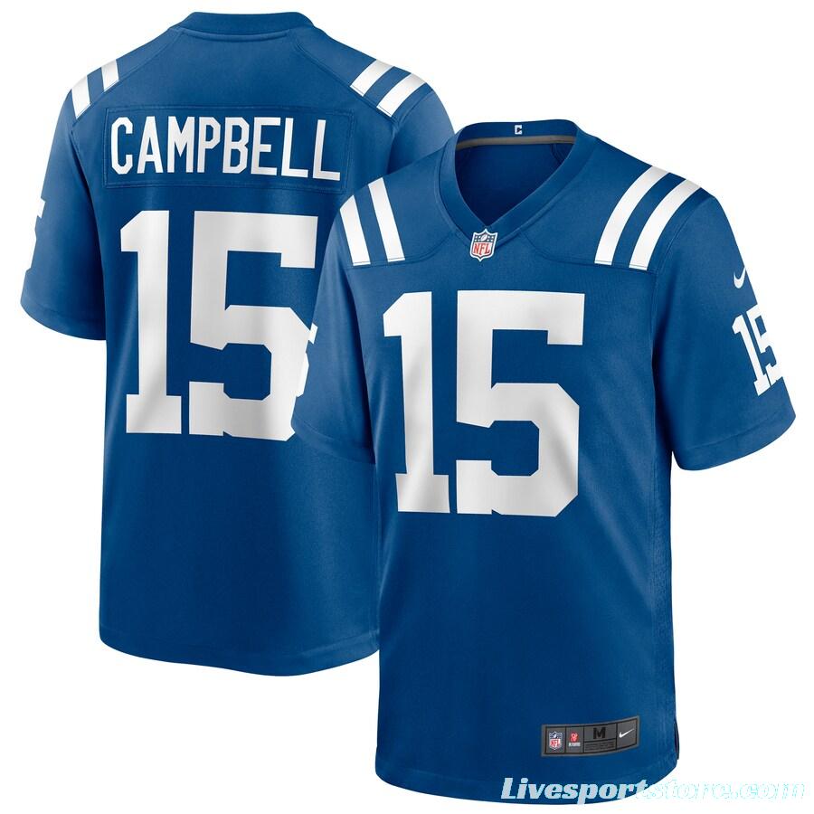 Men's Parris Campbell Royal Player Limited Team Jersey