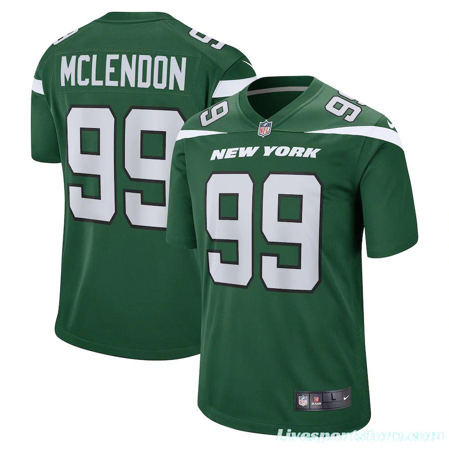 Men's Steve McLendon Gotham Green Player Limited Team Jersey