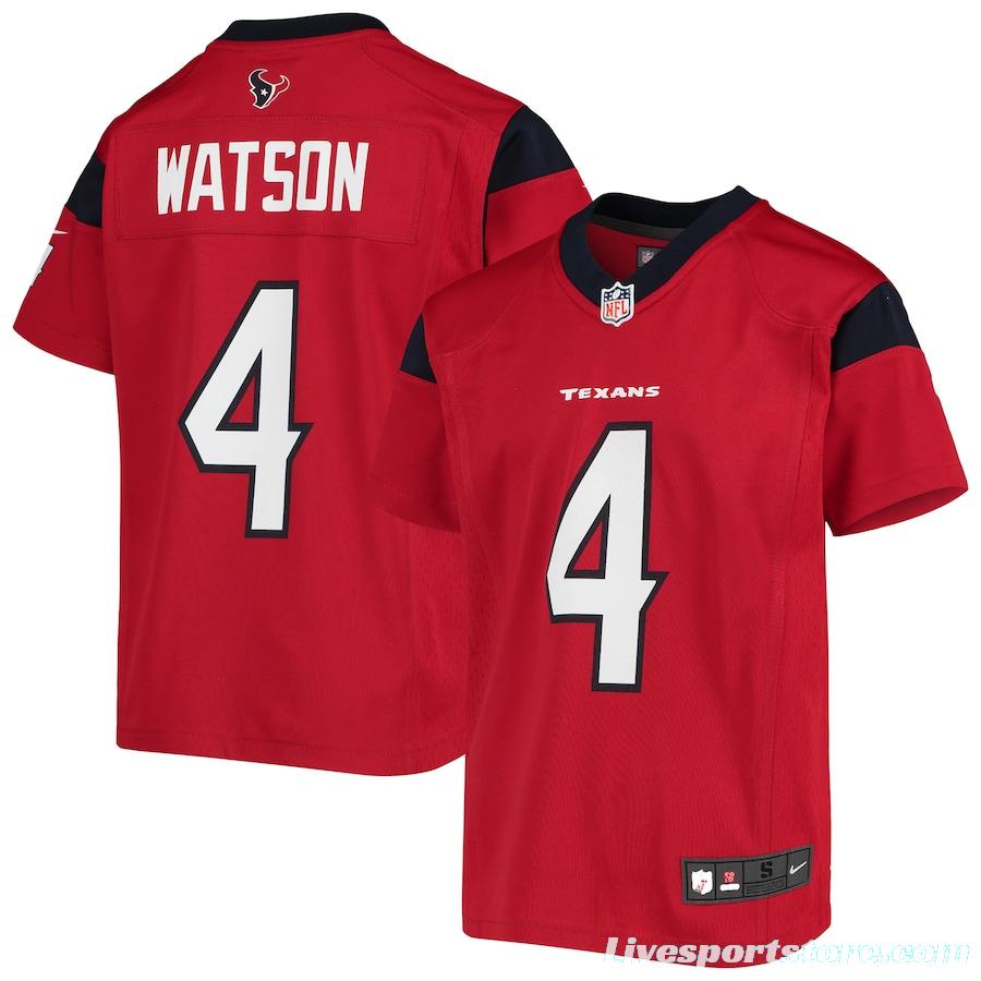 Youth Deshaun Watson Red Player Limited Team Jersey