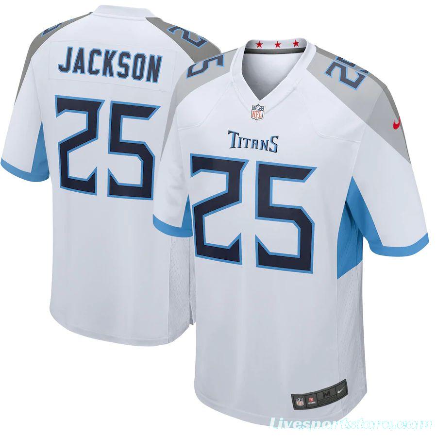 Men's Adoree' Jackson White Player Limited Team Jersey