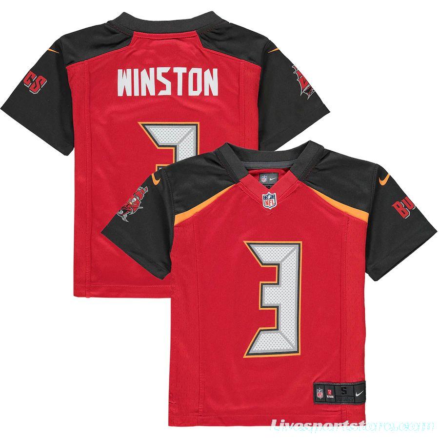 Toddler Jameis Winston Red Player Limited Team Jersey