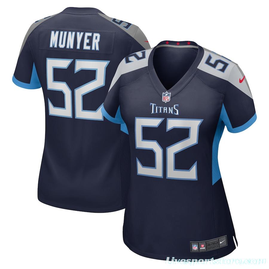 Women's Daniel Munyer Navy Player Limited Team Jersey