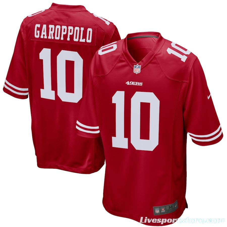 Men's Jimmy Garoppolo Scarlet Player Limited Team Jersey