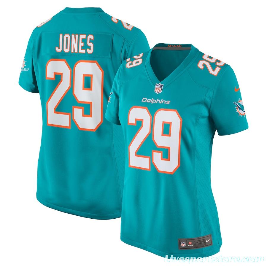 Women's Brandon Jones Aqua Player Limited Team Jersey