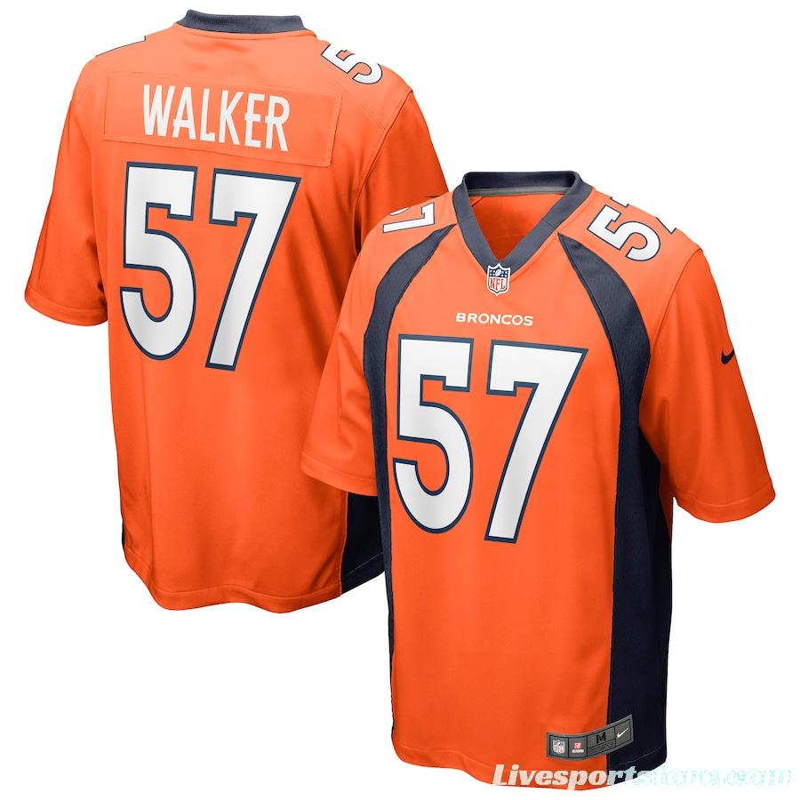 Men's DeMarcus Walker Orange Player Limited Team Jersey