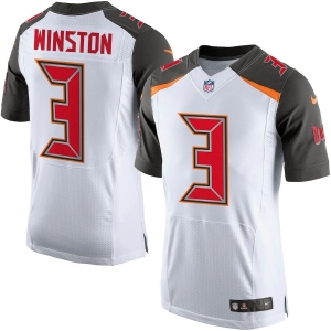 Men's Jameis Winston White Player Elite Team Jersey