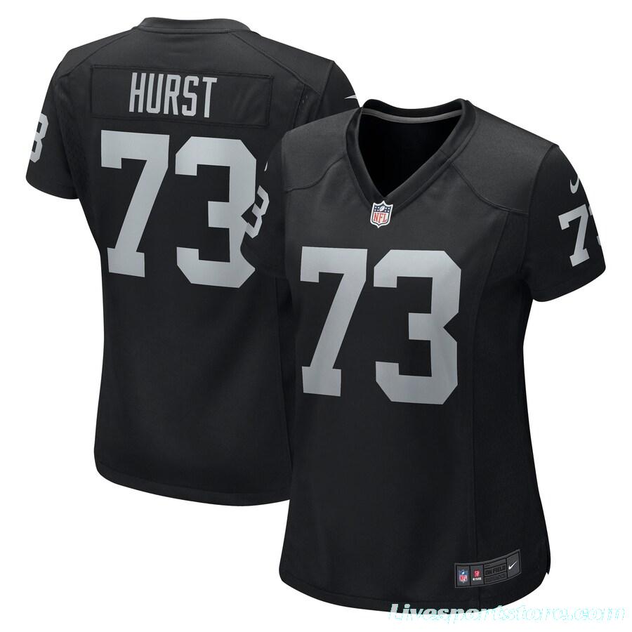 Women's Maurice Hurst Black Player Limited Team Jersey