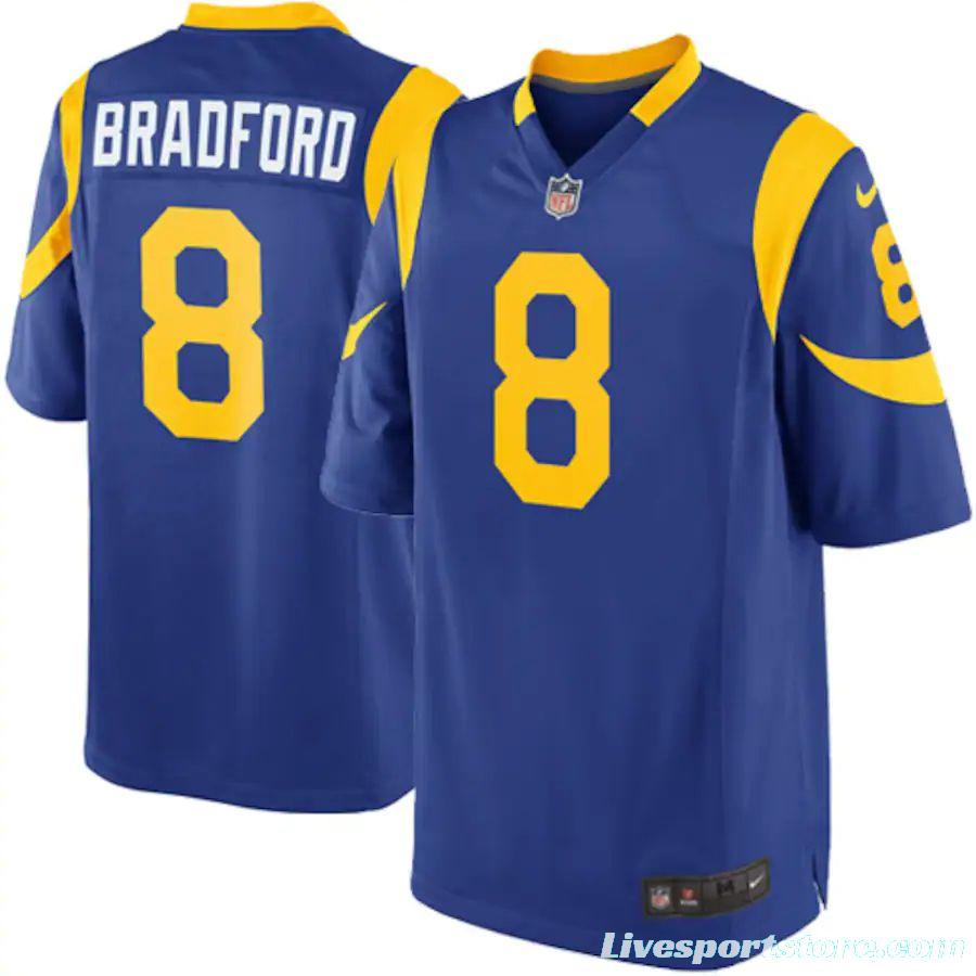 Youth St. Louis Rams Sam Bradford Royal Blue Alternate Player Limited Team Jersey