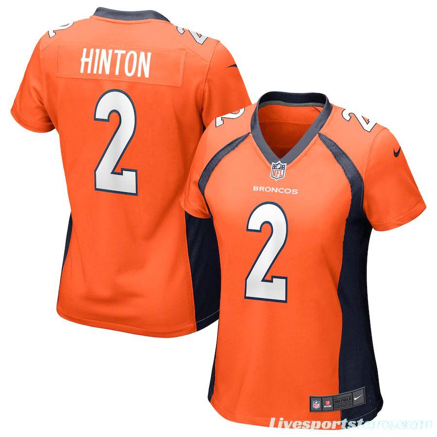 Women's Kendall Hinton Orange Player Limited Team Jersey