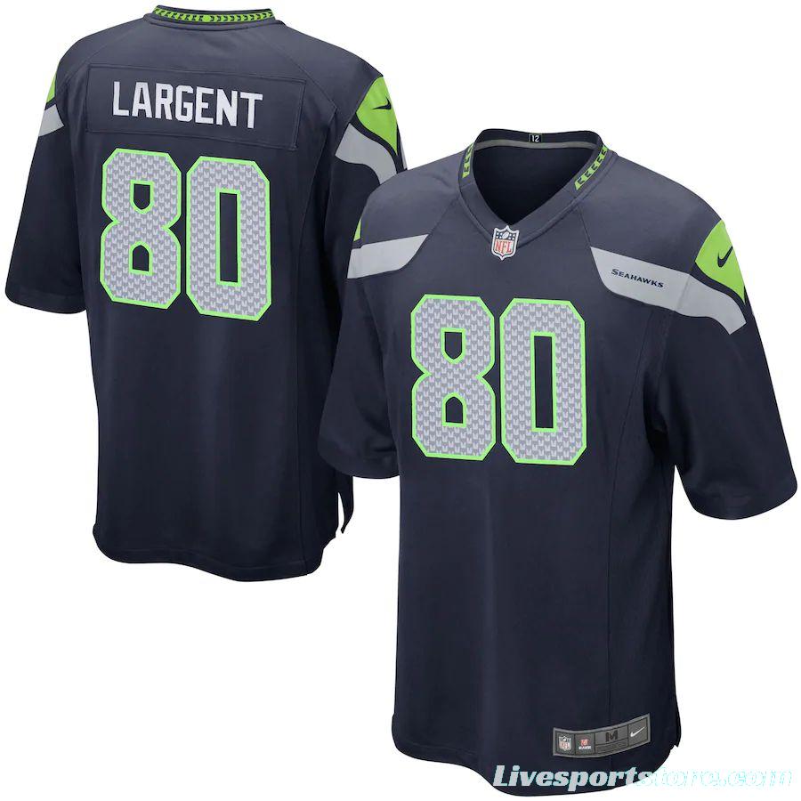 Youth Steve Largent College Navy Retired Player Limited Team Jersey