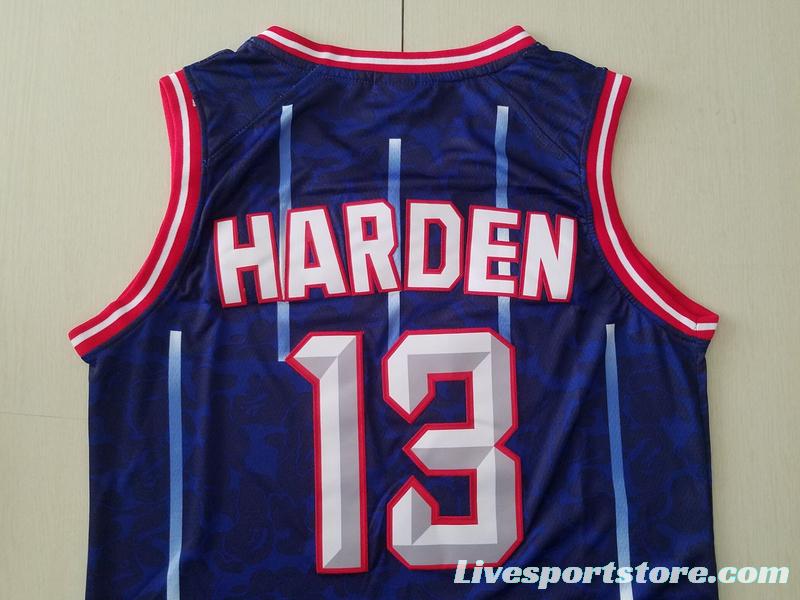 Men's James Harden Fashion Edition Basketball Jersey