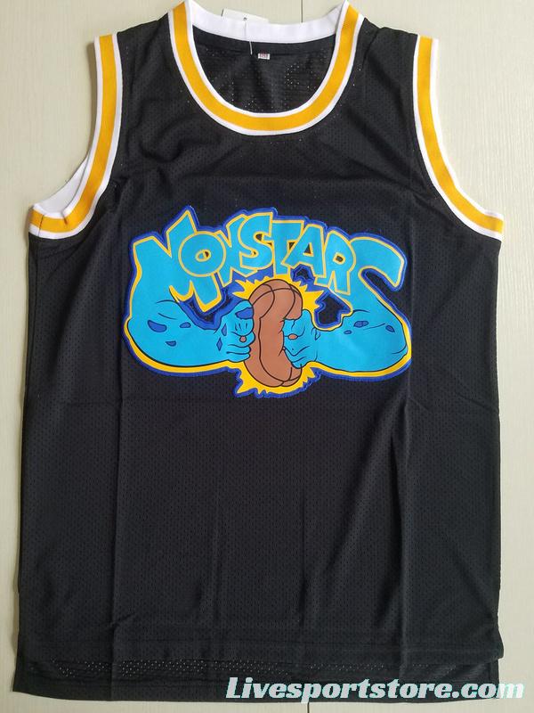 Mon Stars 0 Alien Black Bastetball Jersey