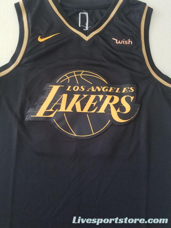 LeBron James 23 Black Golden Edition Jersey