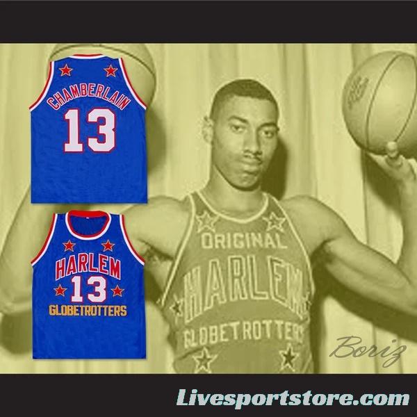 Wilt Chamberlain Harlem Globetrotters Basketball Jersey