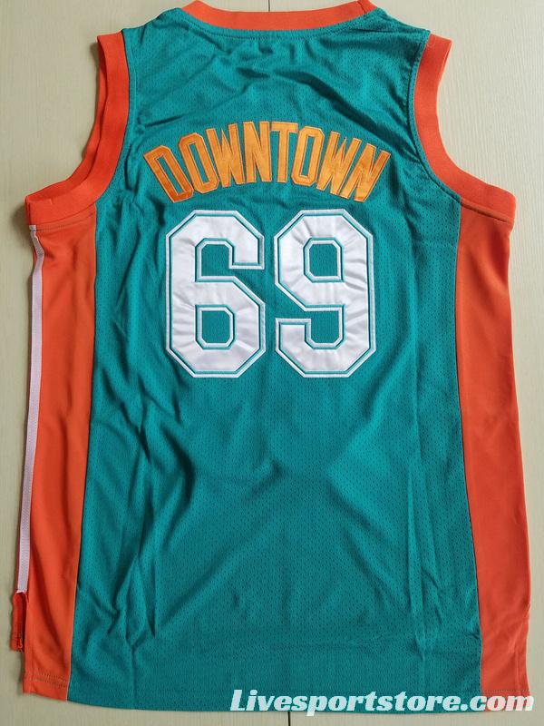 Downtown Funky Stuff Malone Flint Tropics Semi Pro Team Basketball Jersey New