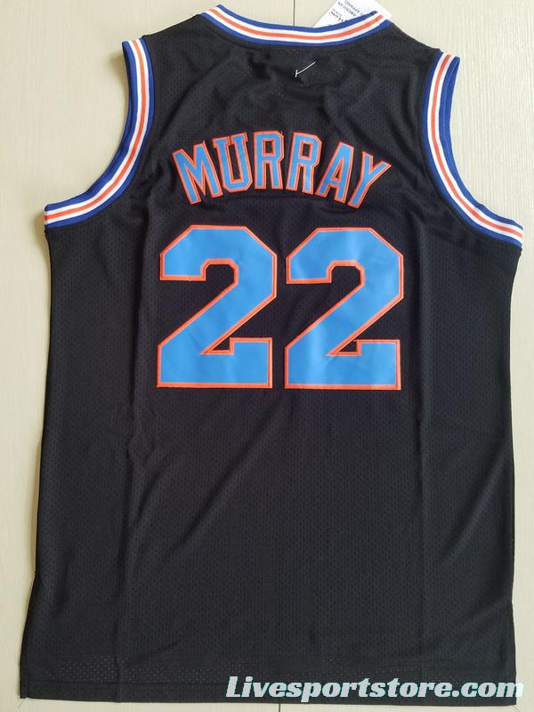 Bill Murray 22 Movie Edition Black Basketball Jersey