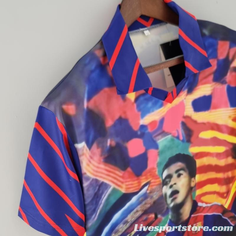 Retro Barcelona 93/94 Romario Jersey