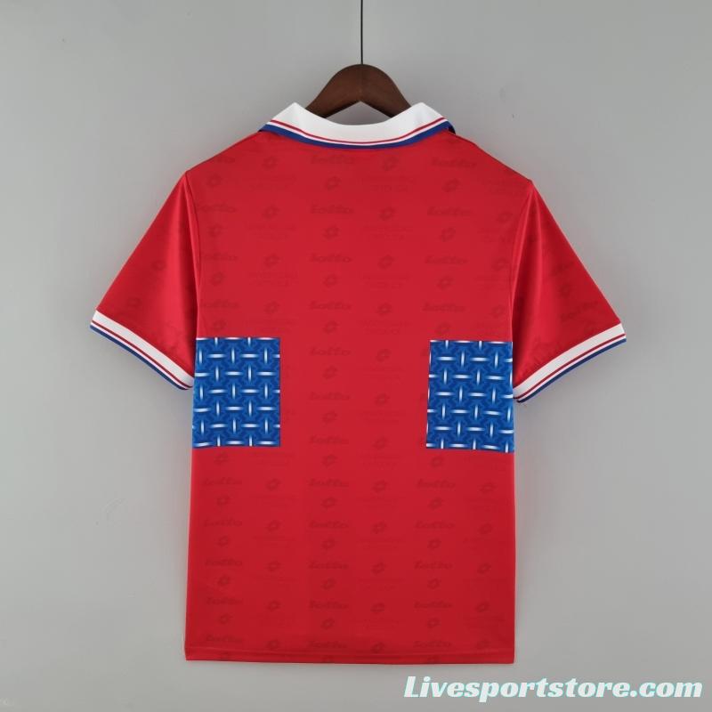 Retro 1996 Deportivo Universidad Católica Third Away Soccer Jersey