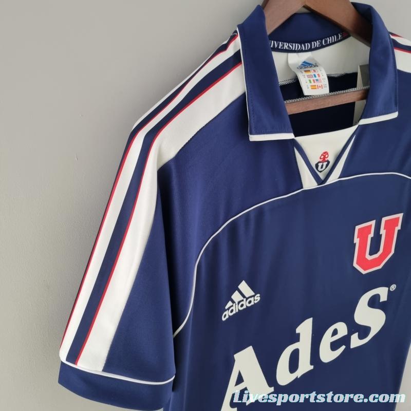 Retro Universidad De Chile 00/01 Home Soccer Jersey