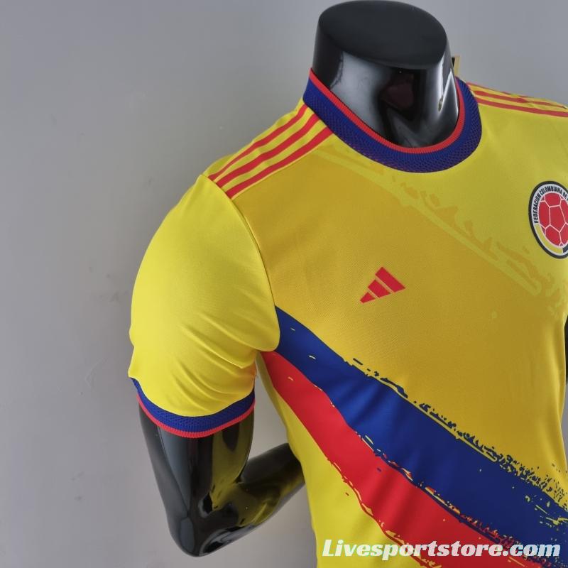 Player Version 2022 Colombia Special Edition Yellow