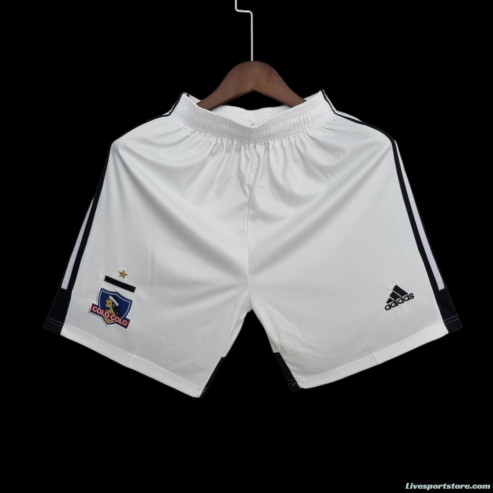 22/23 Colo Colo Shorts White 