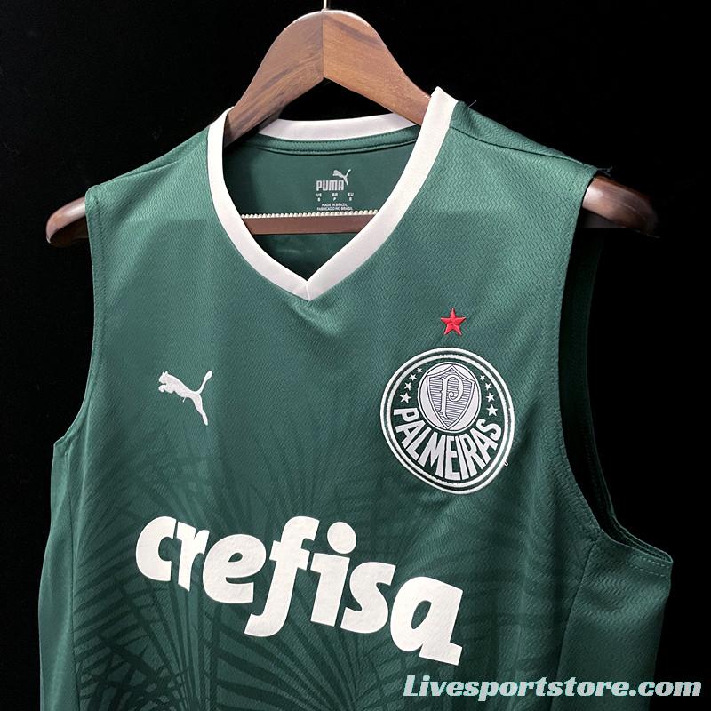 22/23 Vest Palmeiras Home Green Soccer Jersey