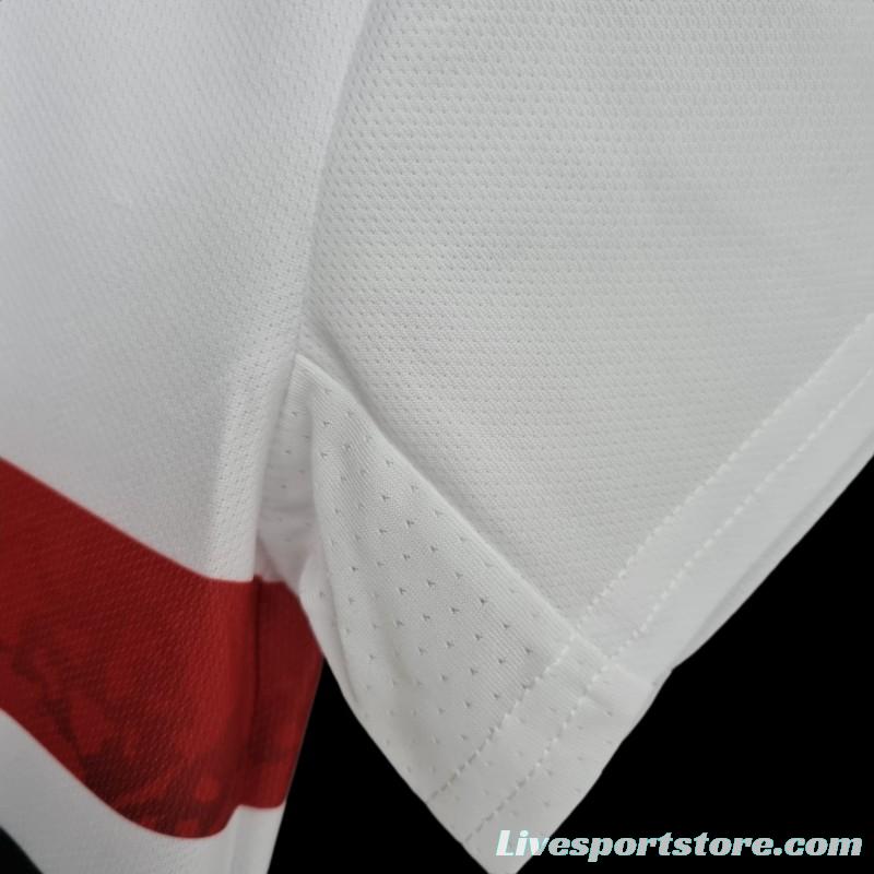 22/23 São Paulo Woman Home  Soccer Jersey