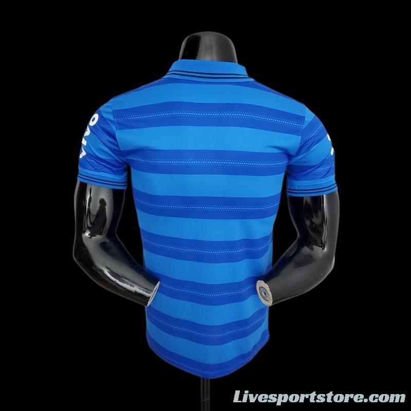 2022 Brazil POLO Blue Stripe