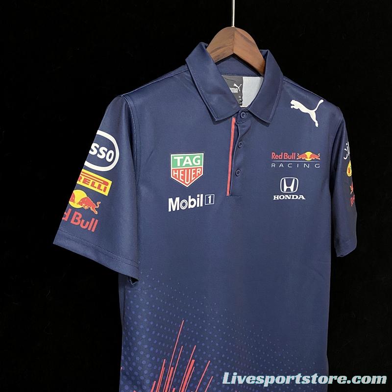 F1 Red Bull Round Neck Racing POLO