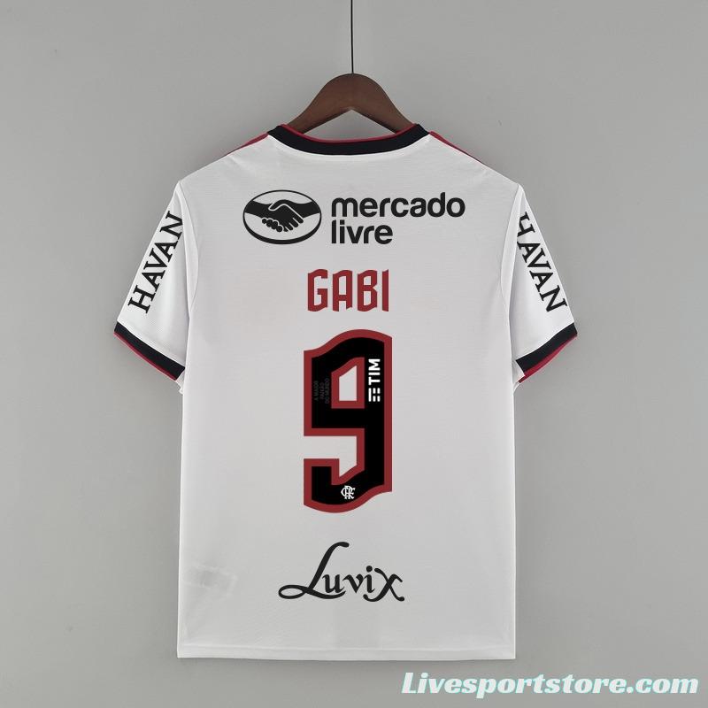 22/23 All Sponsors Flamengo Away  Soccer Jersey