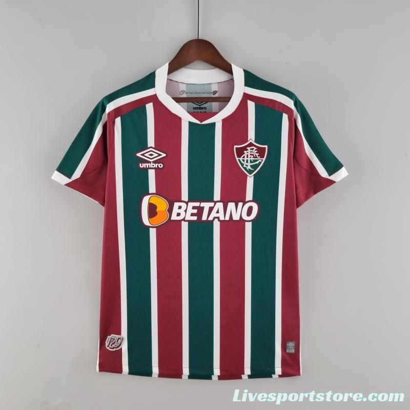 22/23 Fluminense Home  Soccer Jersey