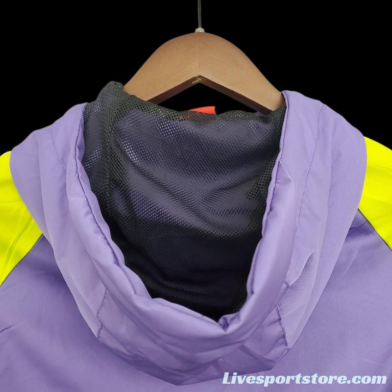 Windbreaker Brazil Purple Black