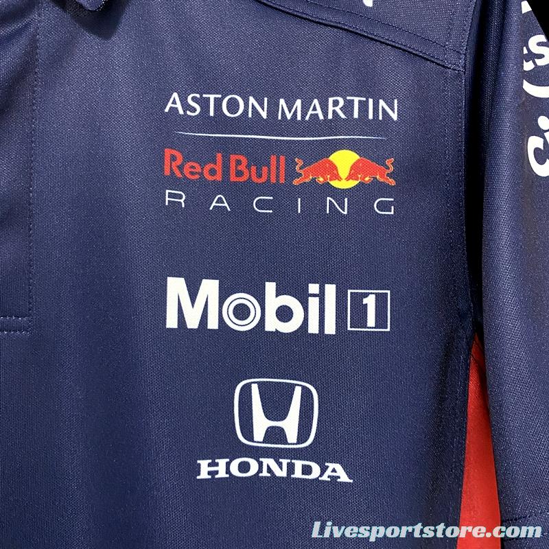 F1 Red Bull Royal Blue POLO 