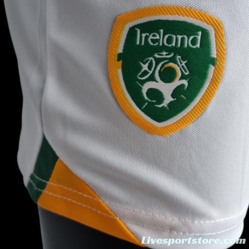 2022 Ireland Kids Home  16-28 Soccer Jersey