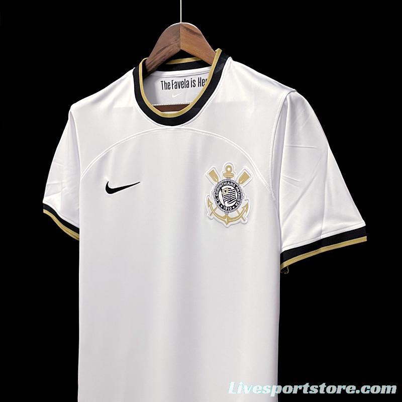 22/23 Corinthians Home  Soccer Jersey