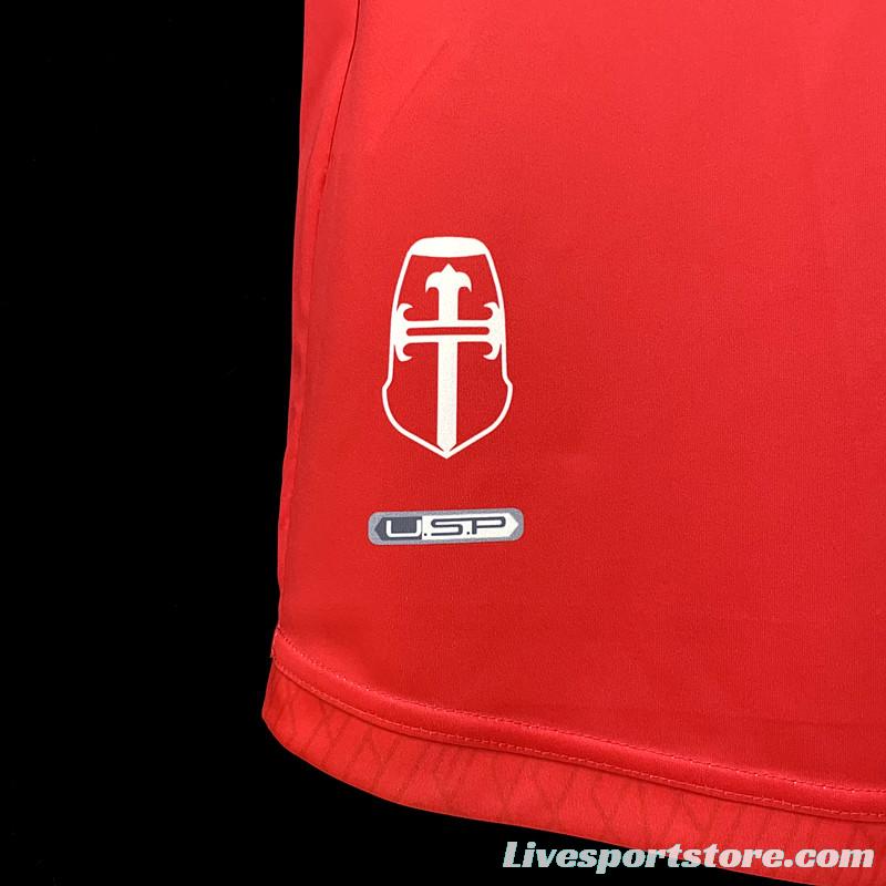 09 10 Catholic Home Red Soccer Jersey