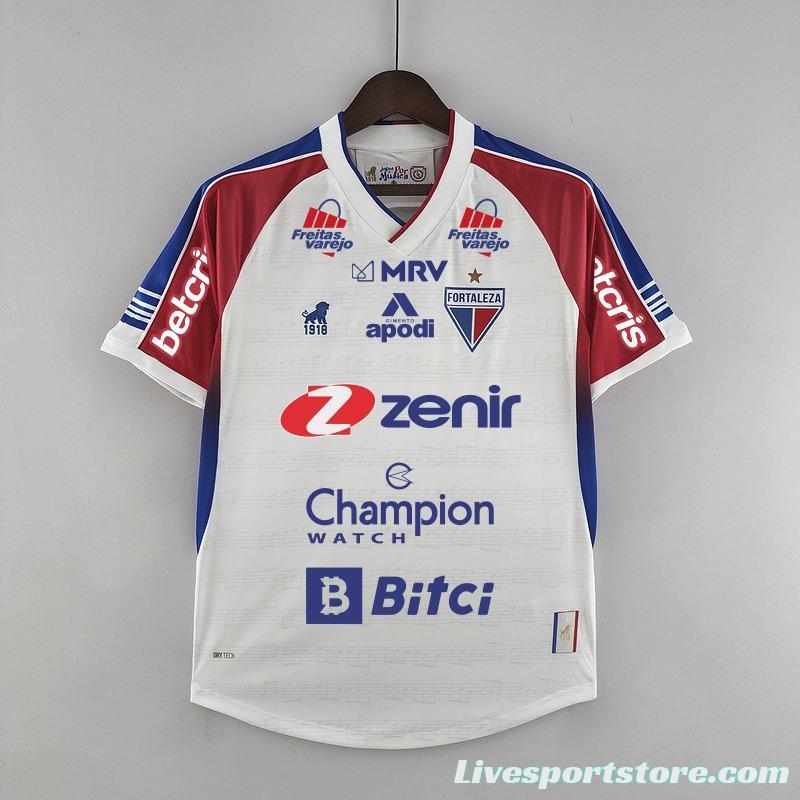 2022 All Sponsor Fortaleza White Jersey