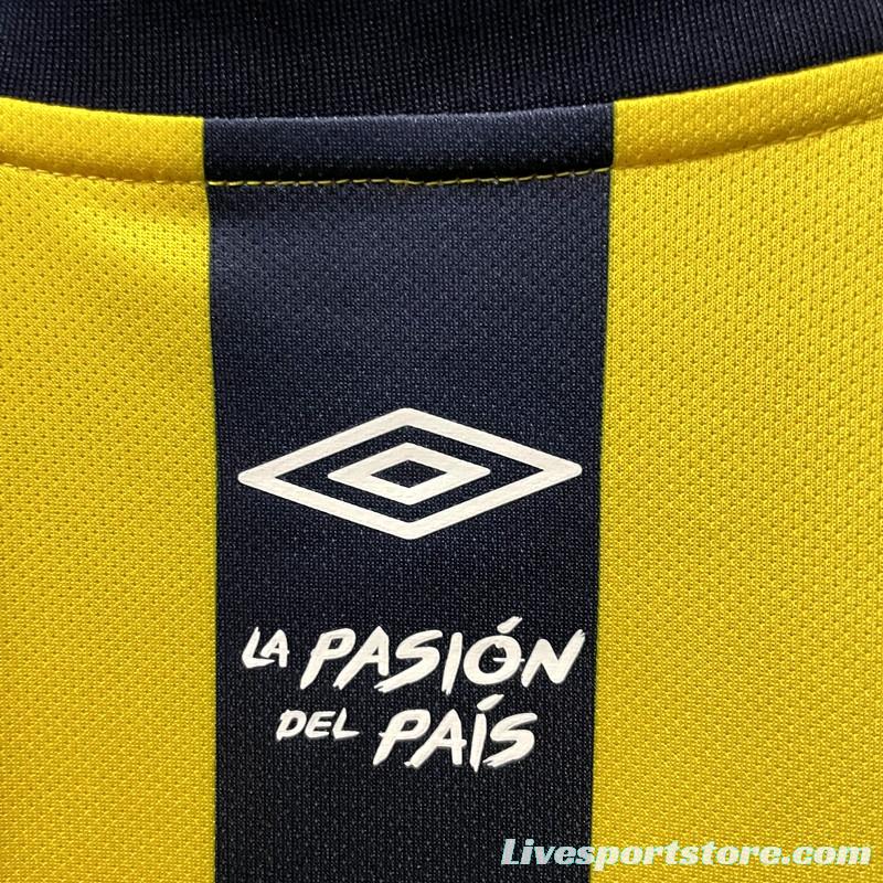 22/23 Rosario Central Home Soccer Jersey