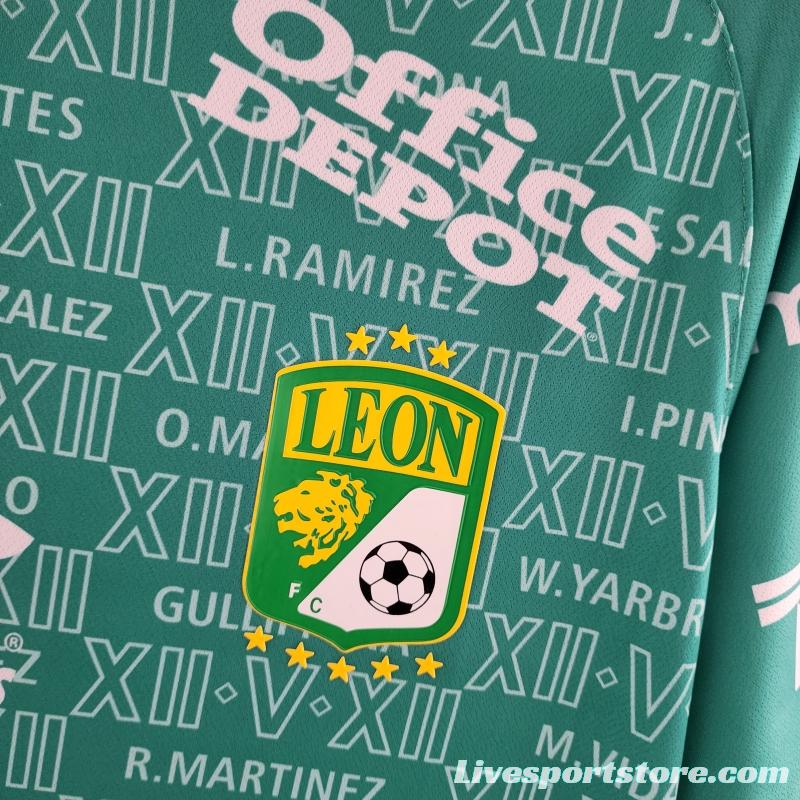 22/23 Leon Home Soccer Jersey