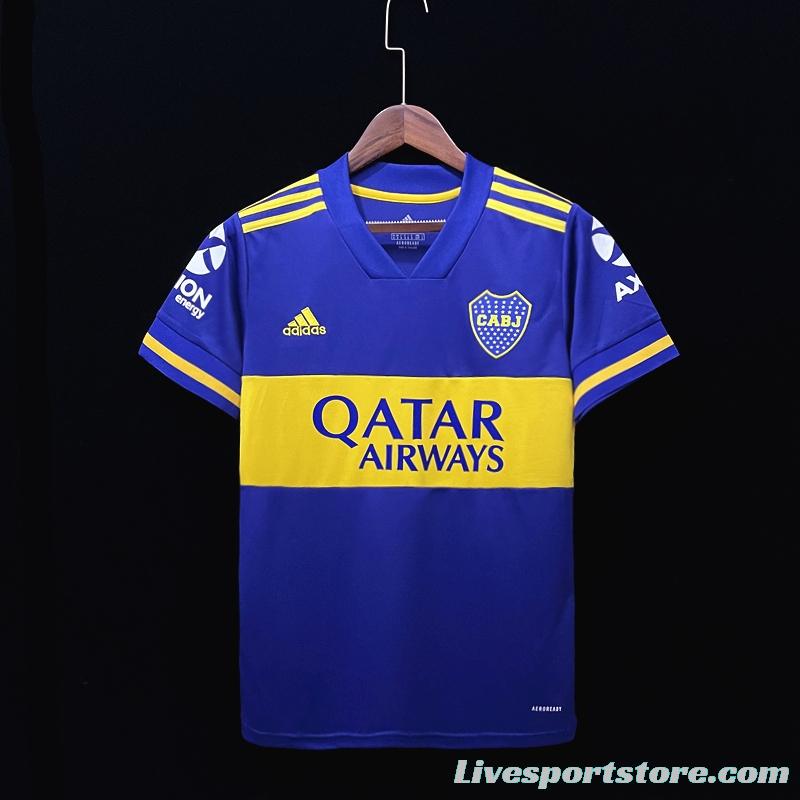 20/21 Boca Juniors Home Soccer Jersey