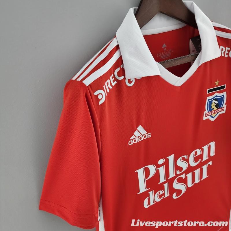 22/23 Colo Colo Red Jersey