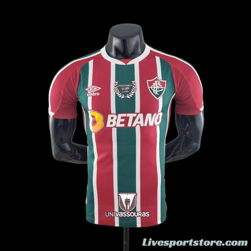 Player Version 22/23 All Sponsors Fluminense Home Soccer Jersey