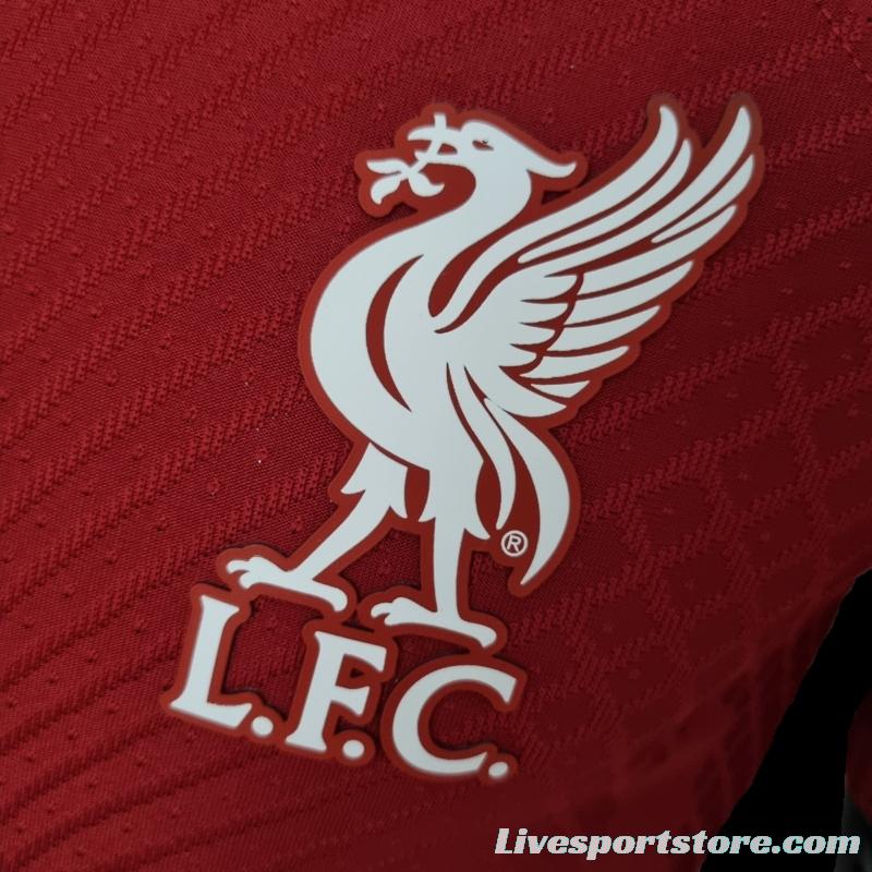 Player Version 22/23 Liverpool Home Soccer Jersey