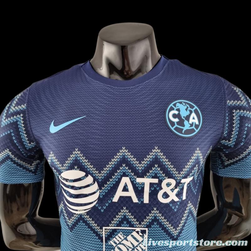 Player Version 22/23 Club America Third Away Soccer Jersey