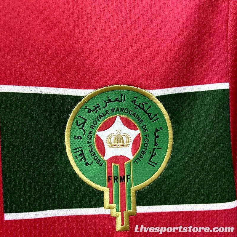 2022 Morocco Home Soccer Jersey