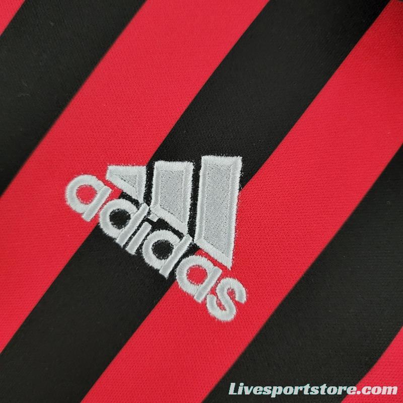 Retro Long Sleeve 99/00 AC Milan Home Soccer Jersey