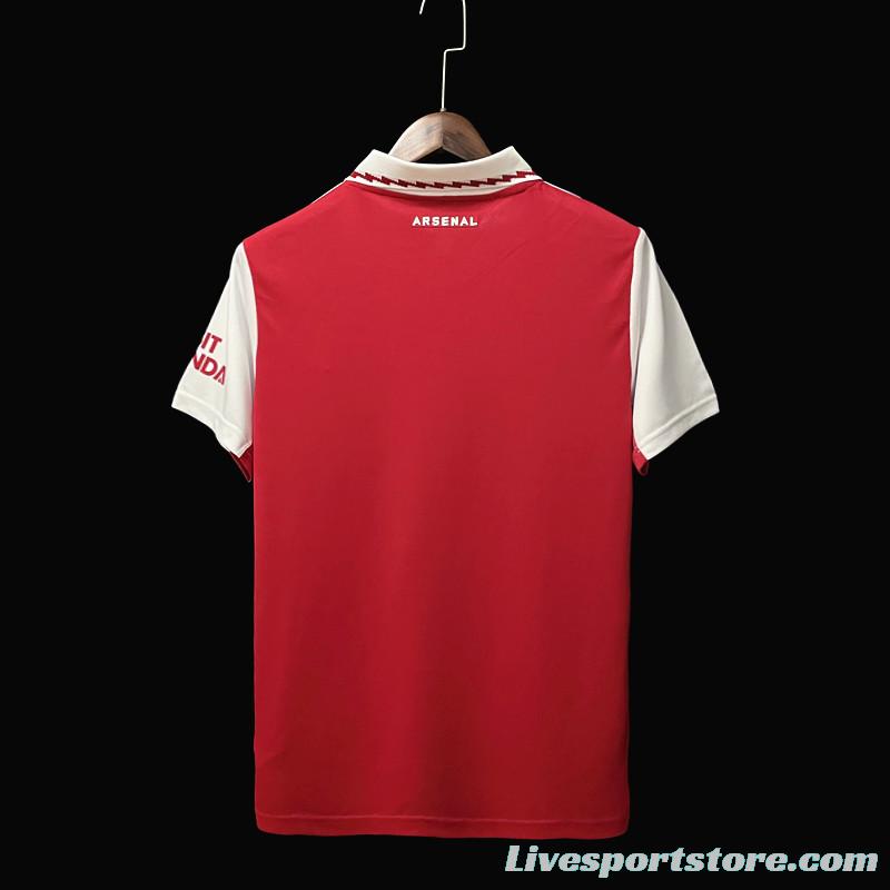 22/23 Arsenal Home Soccer Jersey